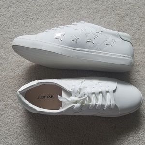 White Sneakers Just Fab Size 11 Adidas